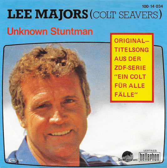 Lee Majors (2) : Unknown Stuntman (7", Single)