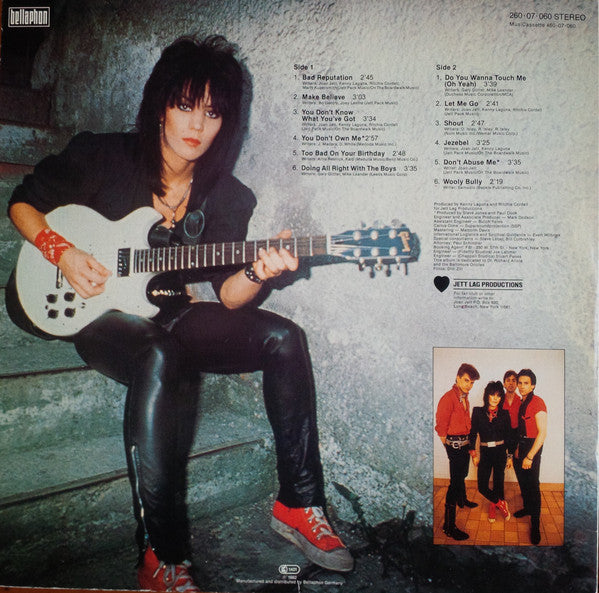 Joan Jett : Bad Reputation (LP, Album)