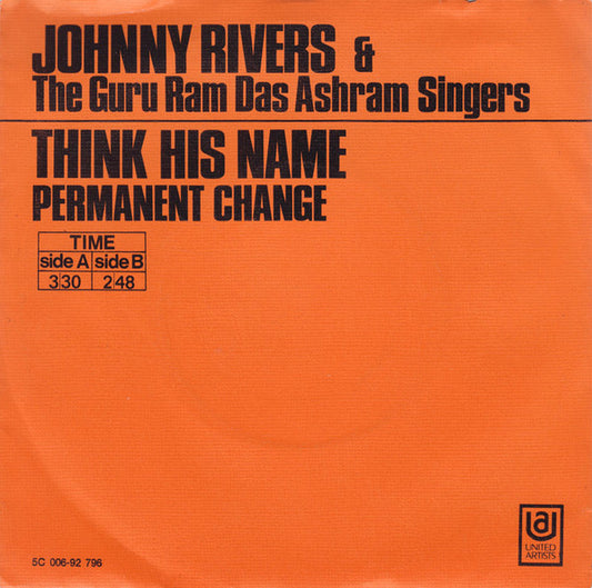 Johnny Rivers : Think His Name  (7", Single)