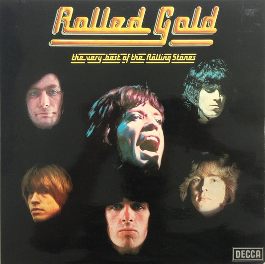 The Rolling Stones : Rolled Gold - The Very Best Of The Rolling Stones (2xLP, Comp, Whi)