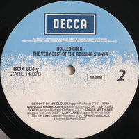 The Rolling Stones : Rolled Gold - The Very Best Of The Rolling Stones (2xLP, Comp, Whi)