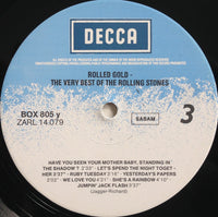 The Rolling Stones : Rolled Gold - The Very Best Of The Rolling Stones (2xLP, Comp, Whi)