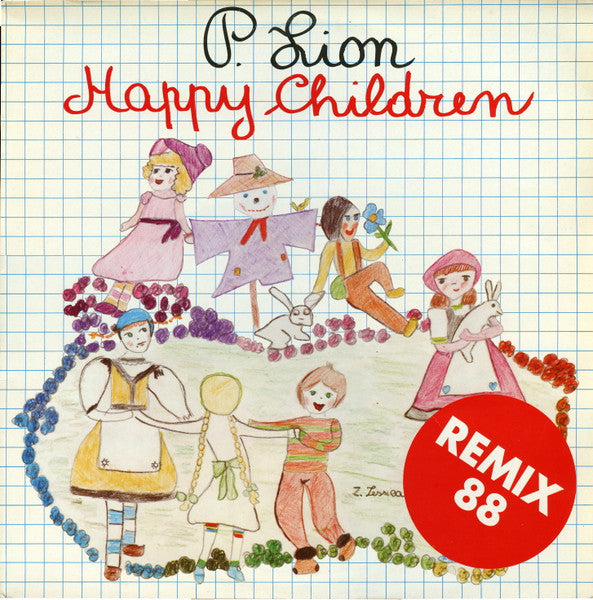 P. Lion : Happy Children (Remix 88) (12", M/Print)