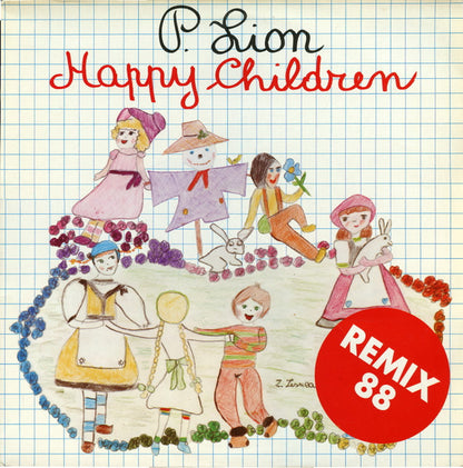 P. Lion : Happy Children (Remix 88) (12", M/Print)