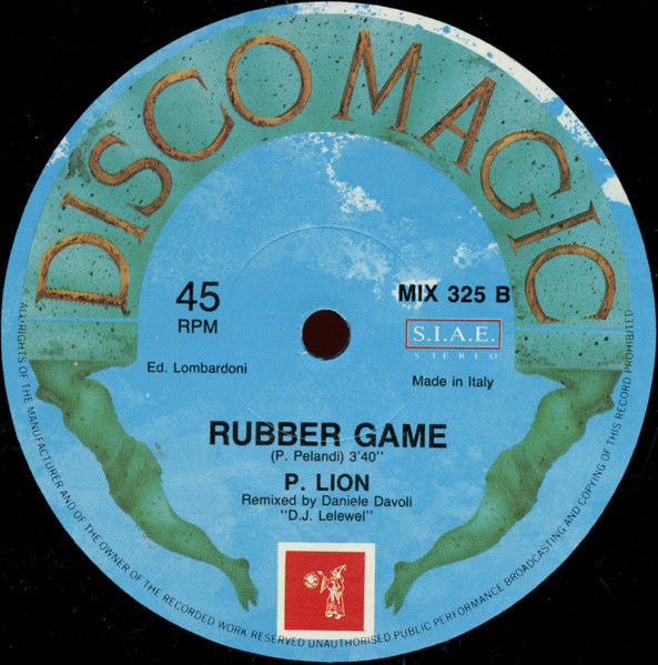 P. Lion : Happy Children (Remix 88) (12", M/Print)