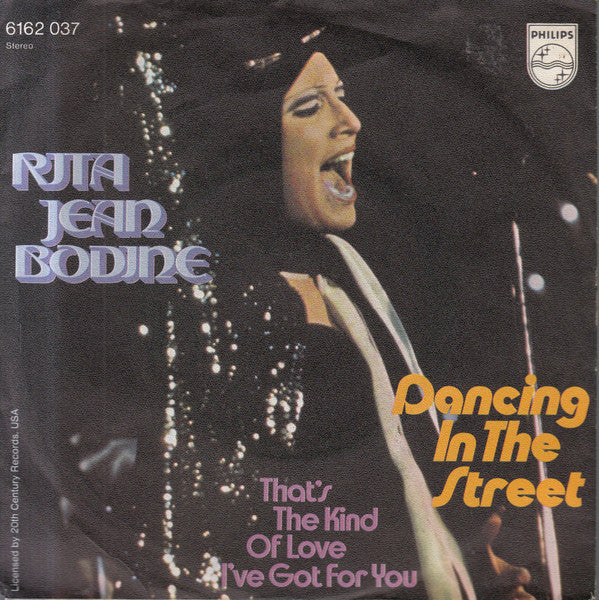 Rita Jean Bodine : Dancing in The Street (7", Single)