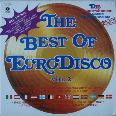 Various : The Best Of Eurodisco Vol. 2 (2xLP, Comp, Gat)