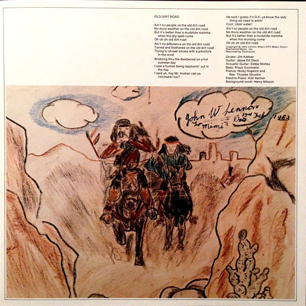 John Lennon : Walls And Bridges (LP, Album, RE)