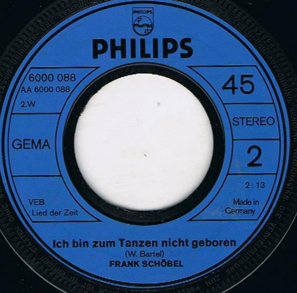 Frank Schöbel : Nur Wer Das Feuer Kennt (7", Single)