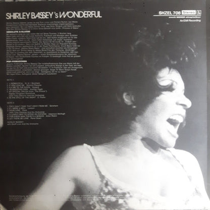 Shirley Bassey : 'S Wonderful (LP, Comp, RE)