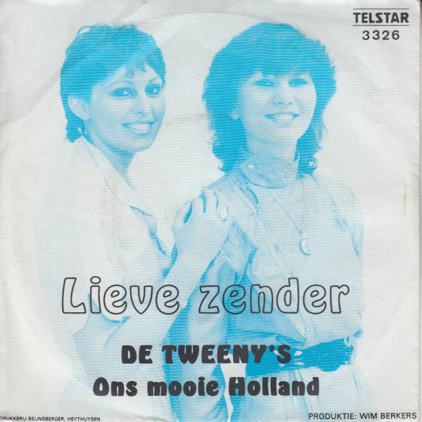 The Tweeny's : Lieve Zender (7", Single)
