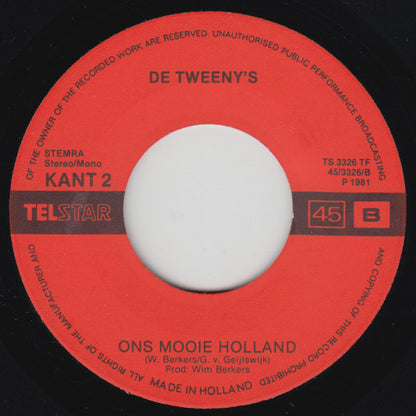 The Tweeny's : Lieve Zender (7", Single)