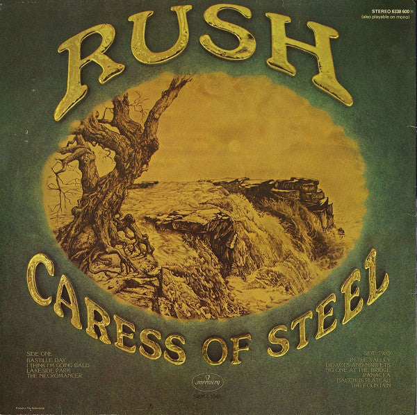 Rush : Caress Of Steel (LP, Album, Gat)