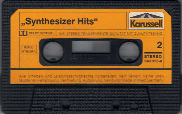 Russell B.* : Synthesizer Hits (Cass, Comp)