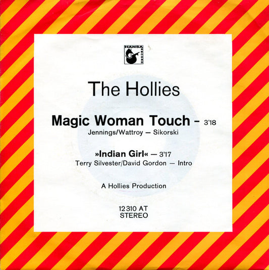 The Hollies - Magic Woman Touch (7", Single) (Very Good Plus (VG+))