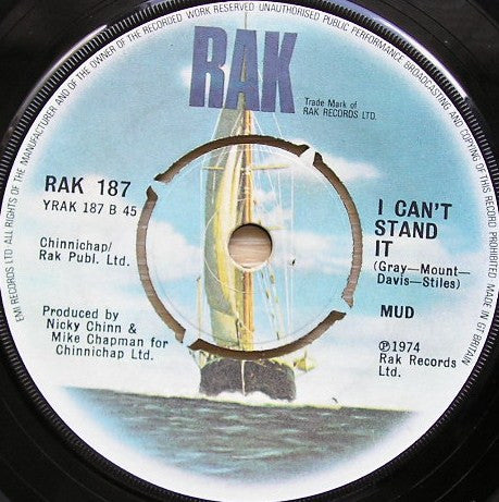 Mud : Lonely This Christmas (7", Single)