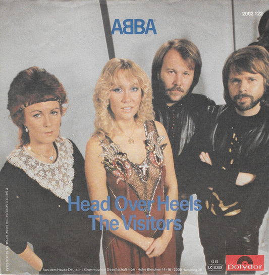 ABBA : Head Over Heels / The Visitors (7", Single)