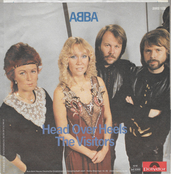 ABBA : Head Over Heels / The Visitors (7", Single)