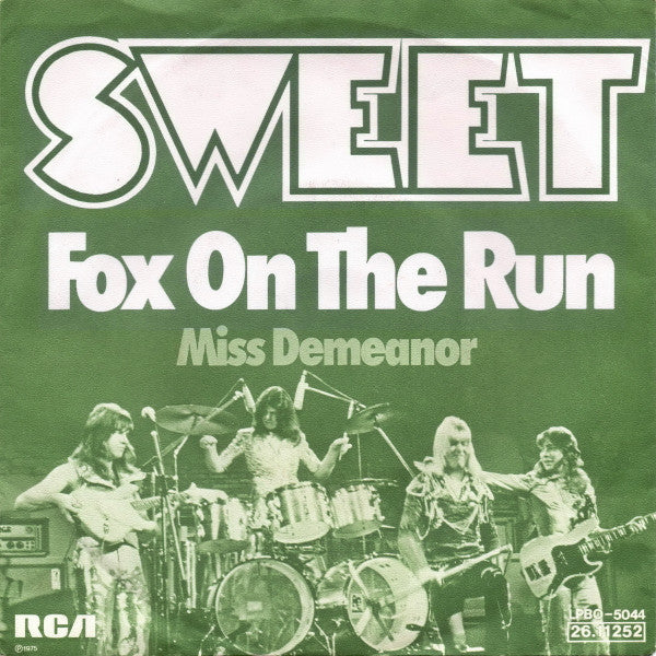 Sweet* : Fox On The Run (7", Single)