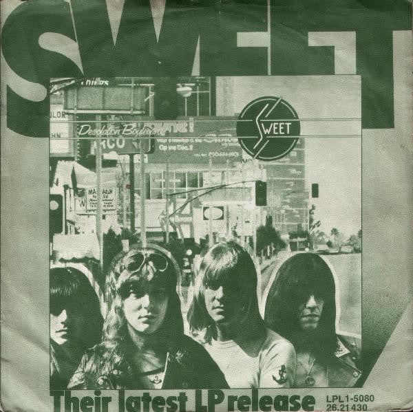 Sweet* : Fox On The Run (7", Single)