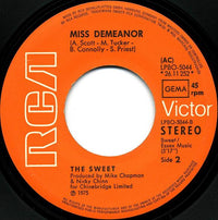 Sweet* : Fox On The Run (7", Single)