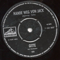 Gitte* : Nur Ein Bißchen Glück / Hände Weg Von Jack (7", Single)