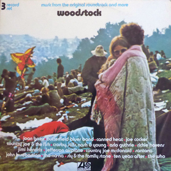 Various : Woodstock - Music From The Original Soundtrack And More (3xLP, Album, M/Print, RE)