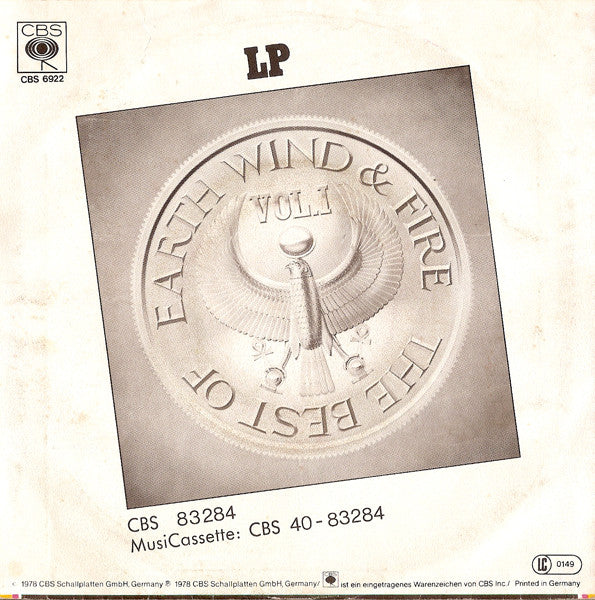 Earth Wind & Fire* : September (7", Single)