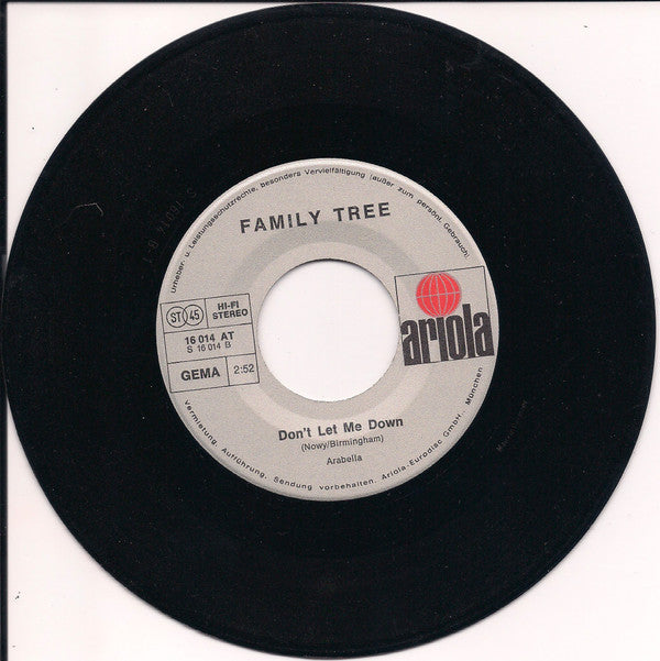 Family Tree (4) : Rag Doll  (7", Single)