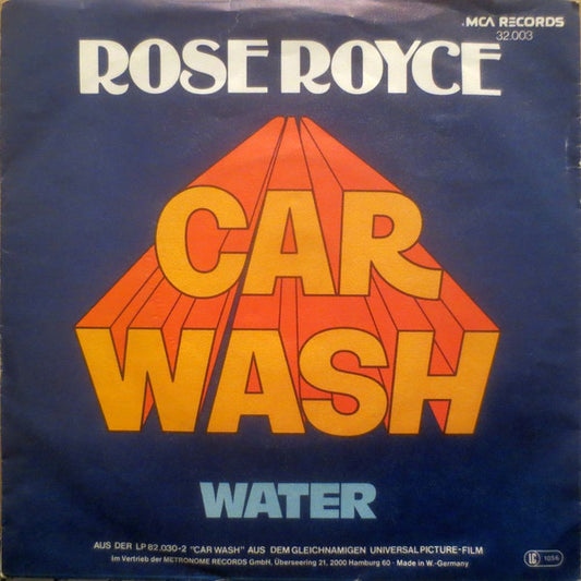 Rose Royce : Car Wash (7", Single)