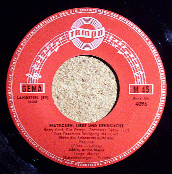 Various : Matrosen, Liebe Und Sehnsucht (7", EP)