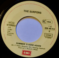 The Surfers : Let's Go Surfin'  (7", Single)