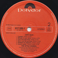 The Style Council : Café Bleu (LP, Album)