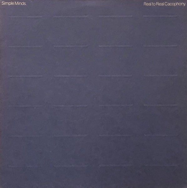 Simple Minds : Real To Real Cacophony (LP, Album)