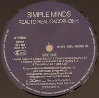 Simple Minds : Real To Real Cacophony (LP, Album)