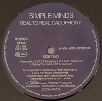 Simple Minds : Real To Real Cacophony (LP, Album)