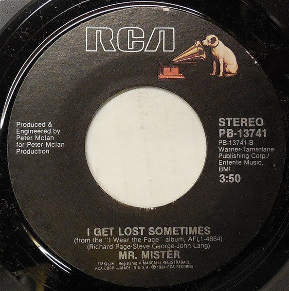 Mr. Mister : Hunters Of The Night (7", Single)