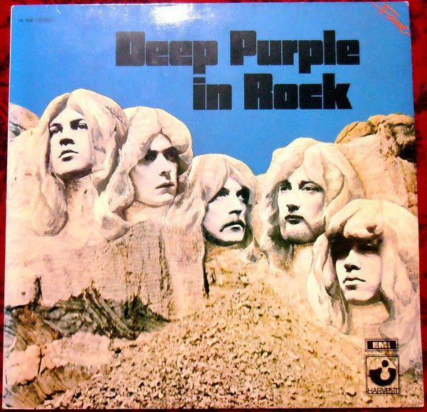 Deep Purple : Deep Purple In Rock (LP, Album, RE)