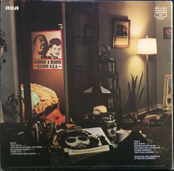 Nilsson* : ...That's The Way It Is (LP, Album, Gat)