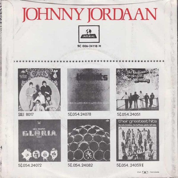 Johnny Jordaan : Het Sneeuwt / Het Zal Spoedig Kerstmis Zijn (7", Single)