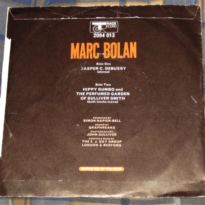 Marc Bolan : Jasper C. Debussy (7", Maxi, 4 P)