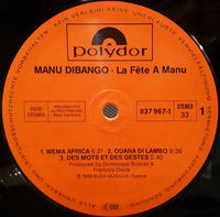 Manu Dibango : La Fete A Manu (2xLP, Album)