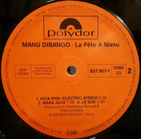 Manu Dibango : La Fete A Manu (2xLP, Album)