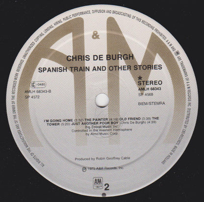 Chris de Burgh : Spanish Train And Other Stories (LP, Album)