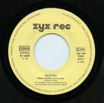 Scotch : Disco Band (7", Single)
