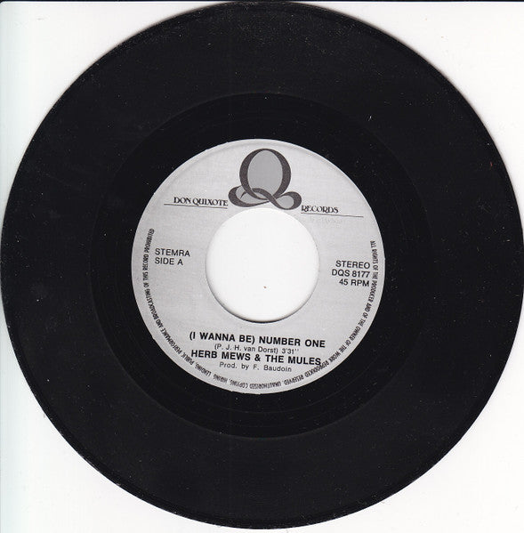 Herb Mews & The Mules : Number One (7", Single)