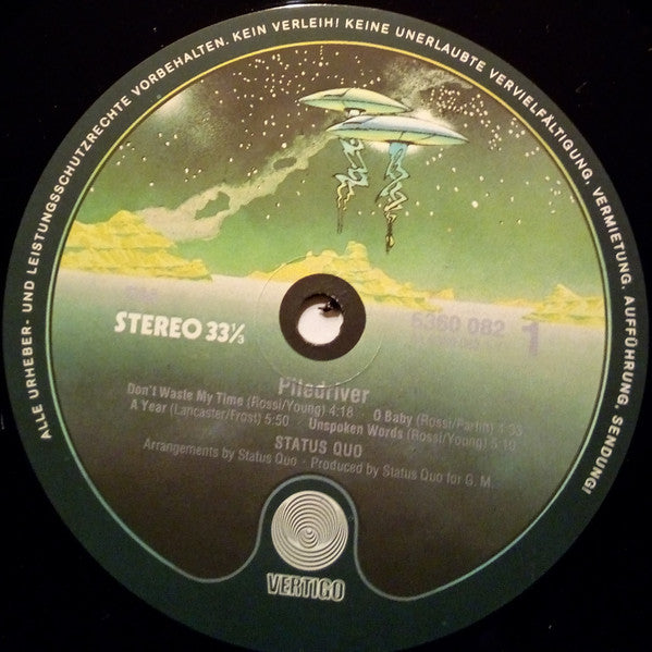 Status Quo : Piledriver (LP, Album, RE)