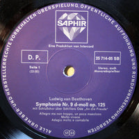 Ludwig van Beethoven, Cathleen McHill, Anne Linden, John F. Peterson, David Moorfield, New Classical Philharmony, George Randolph Warren : 9. Symphonie (D-Moll Op. 125 Mit Schlußchor Über Schillers Ode »An Die Freude«) (LP)