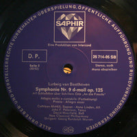Ludwig van Beethoven, Cathleen McHill, Anne Linden, John F. Peterson, David Moorfield, New Classical Philharmony, George Randolph Warren : 9. Symphonie (D-Moll Op. 125 Mit Schlußchor Über Schillers Ode »An Die Freude«) (LP)