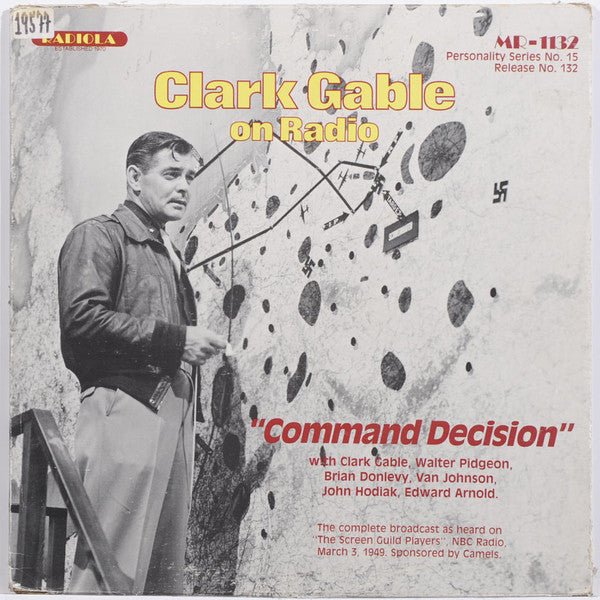 Clark Gable : Clark Gable On Radio (LP, Comp)